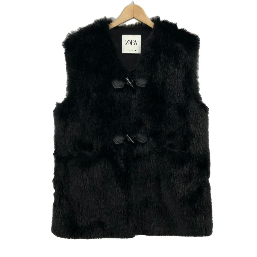 美品 ザラ ファーベスト ジレ レディース SIZE XS ZARA 中古 : Rehello