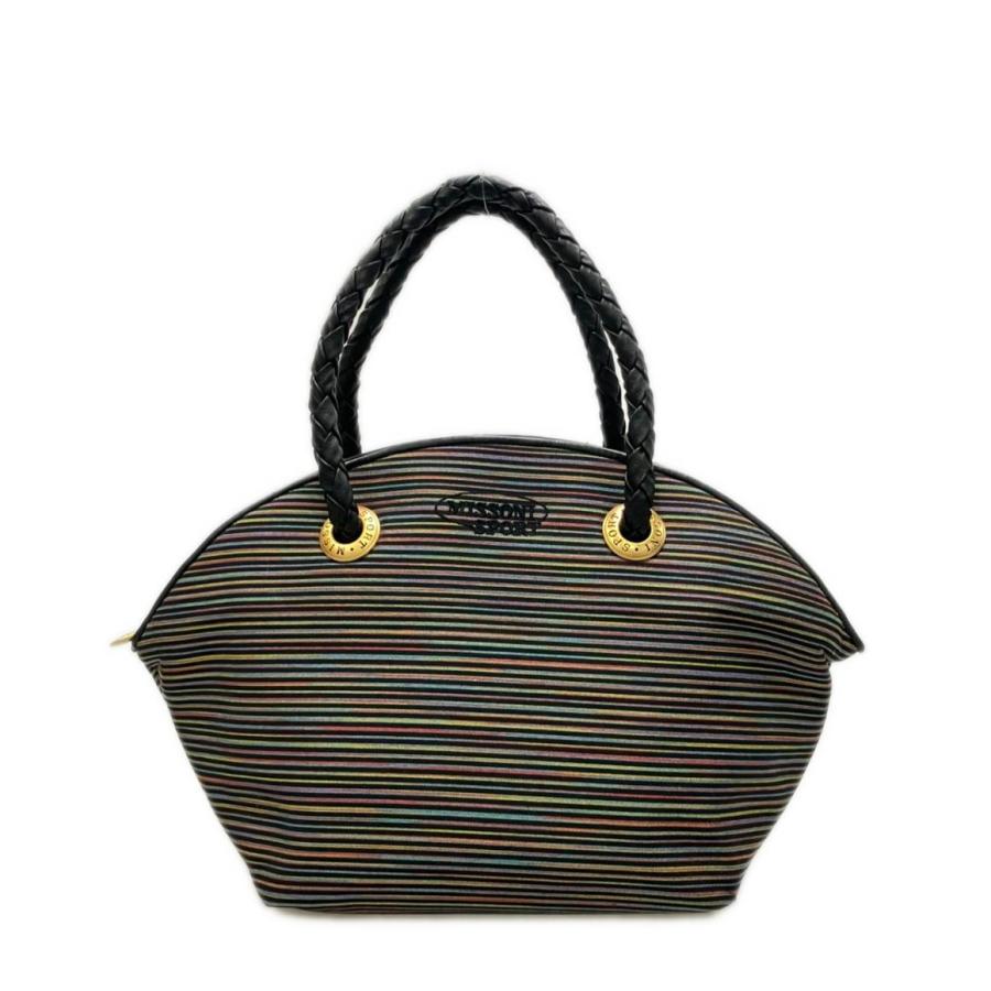 【MISSONI 】ミッソーニ 人気カゴバッグ ミッソーニ トートバッグ ハンドバッグ レディース Missoni 中古