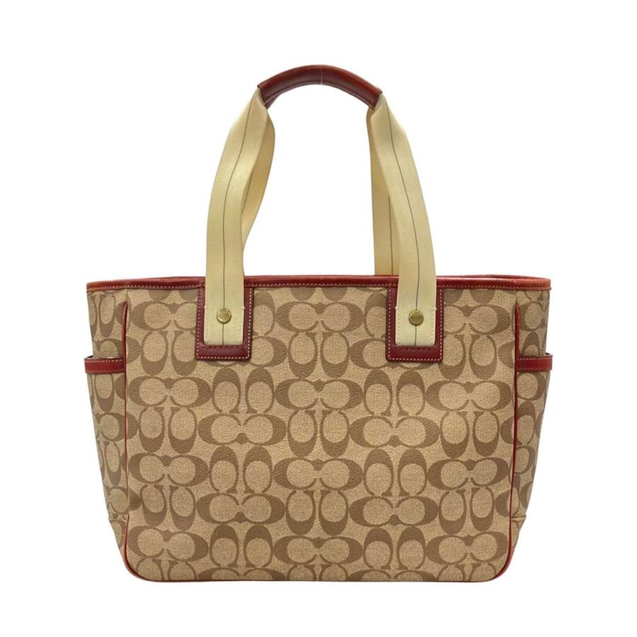 コーチ トートバッグ シグネチャー 70072 レディース COACH 中古