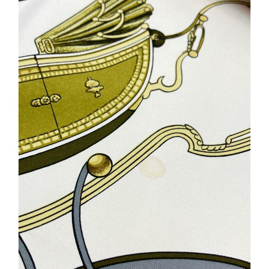 エルメス スカーフ カレ90 シルク100% SPRINGS レディース HERMES 中古