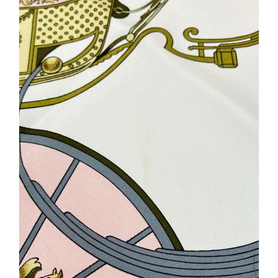 エルメス スカーフ カレ90 シルク100% SPRINGS レディース HERMES 中古