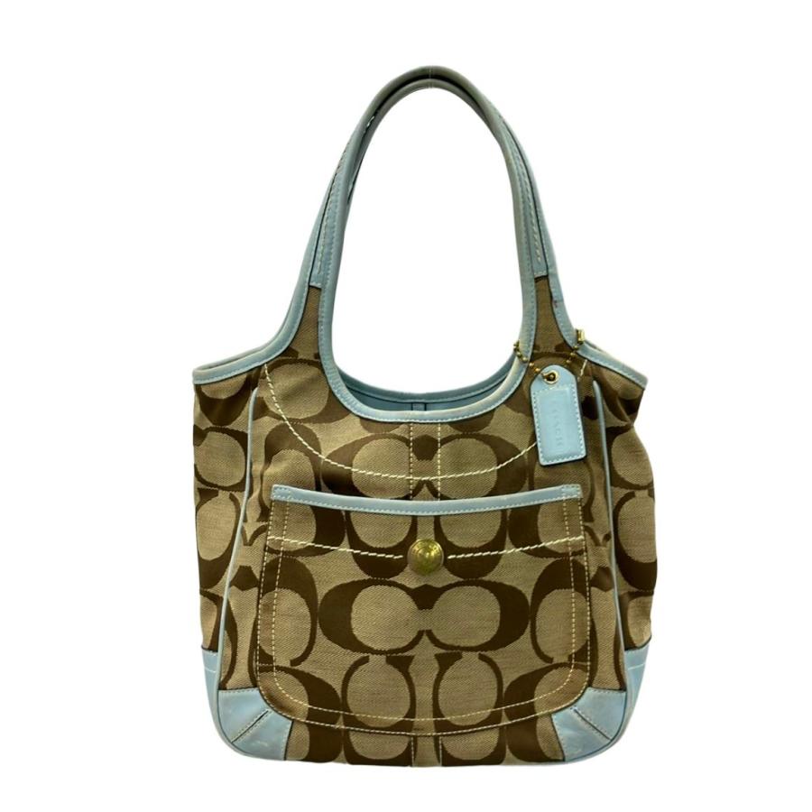 コーチ トートバッグ シグネチャー 10766 レディース COACH 中古  