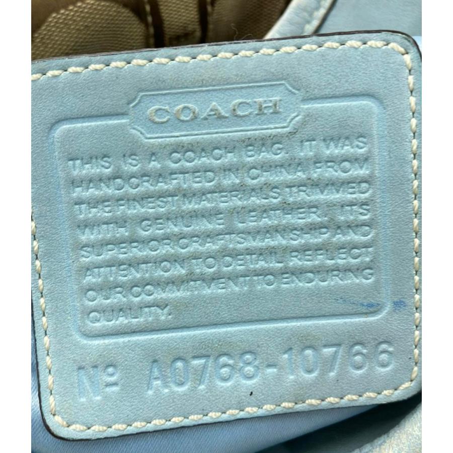 コーチ トートバッグ シグネチャー 10766 レディース COACH 中古