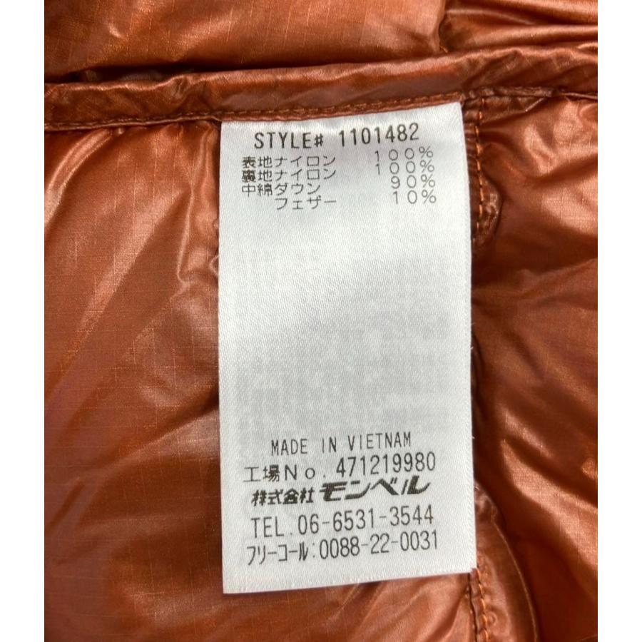 モンベル ダウンベスト ダウンちゃんちゃんこ 1101482 メンズ SIZE L