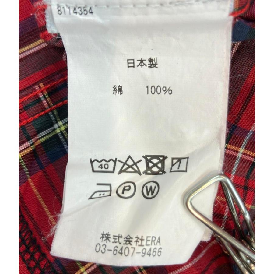 フレッドペリー ナナナナサーカ 長袖シャツ 77circaコラボ タータン