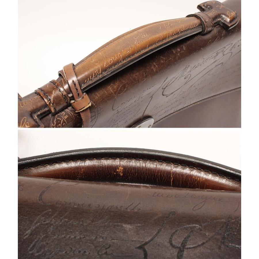 訳あり ベルルッティ ビジネスバッグ ブリーフケース メンズ Berluti