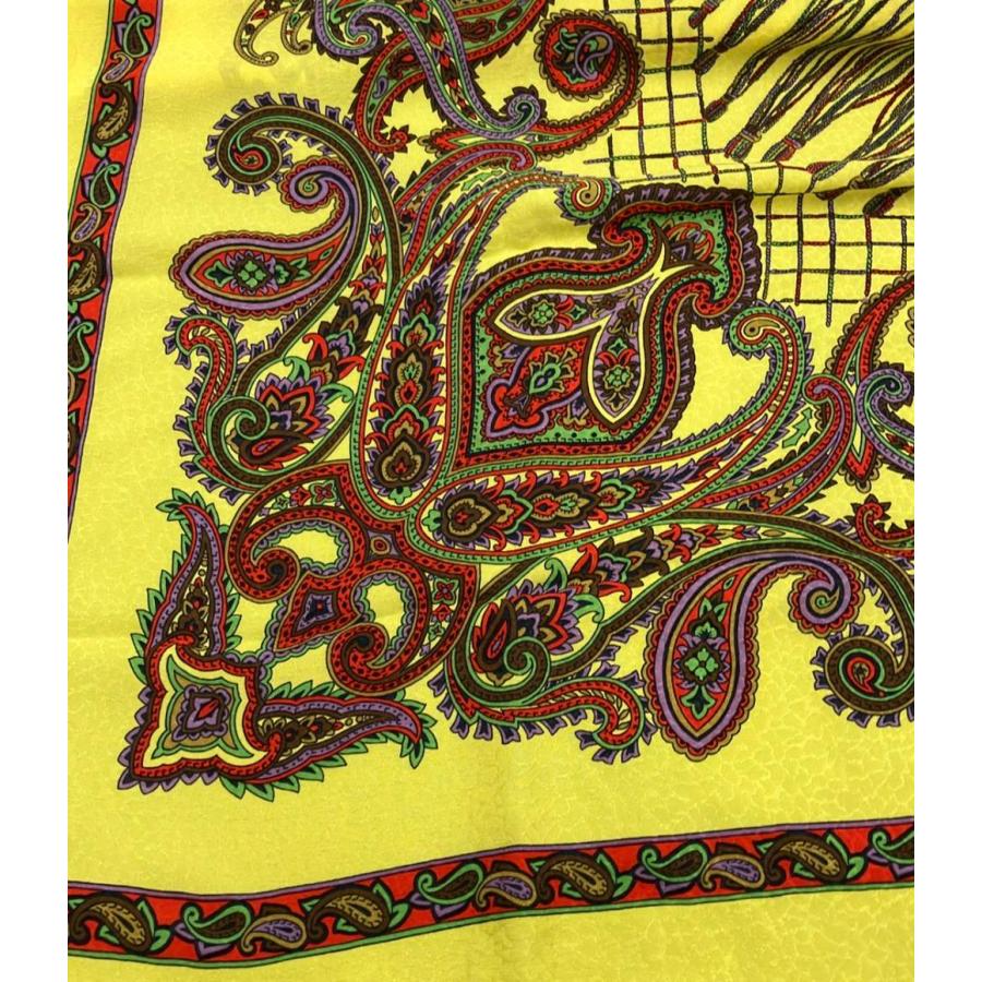 ヴェルサーチ スカーフ シルク100% レディース VERSACE 中古 : Rehello
