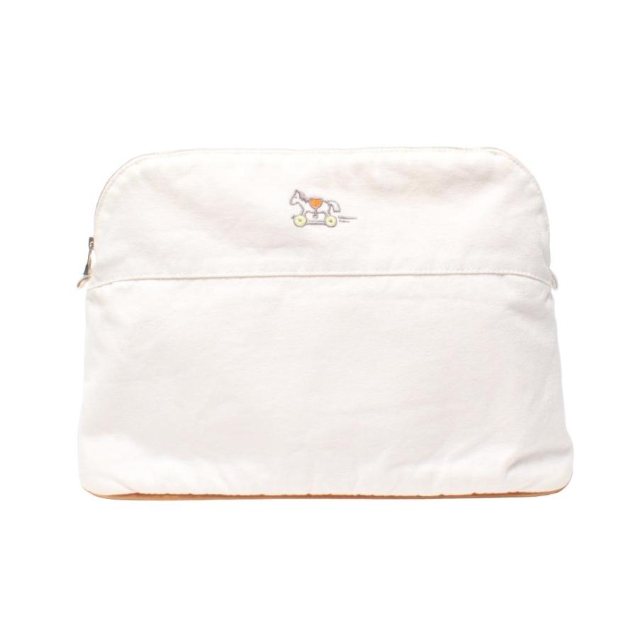 エルメス ポーチ ベビーライン 木馬 ボリード ベビー HERMES 中古