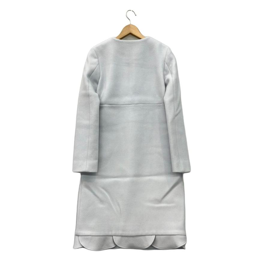 美品】YOKO CHAN ノーカラーパールコート 36サイズ