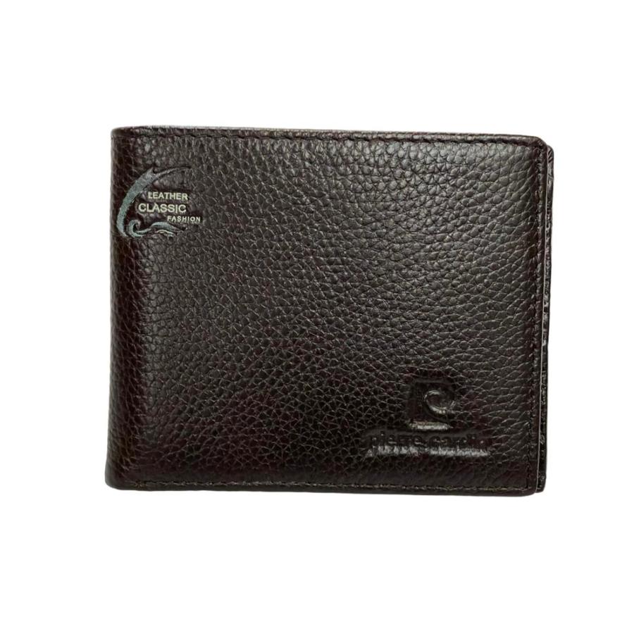 ★新品★ピエールカルダン　レザー　二つ折り財布　スタッズ　黒　ブラック ピエールカルダン 二つ折り財布 メンズ Pierre Cardin 中古 : Rehello
