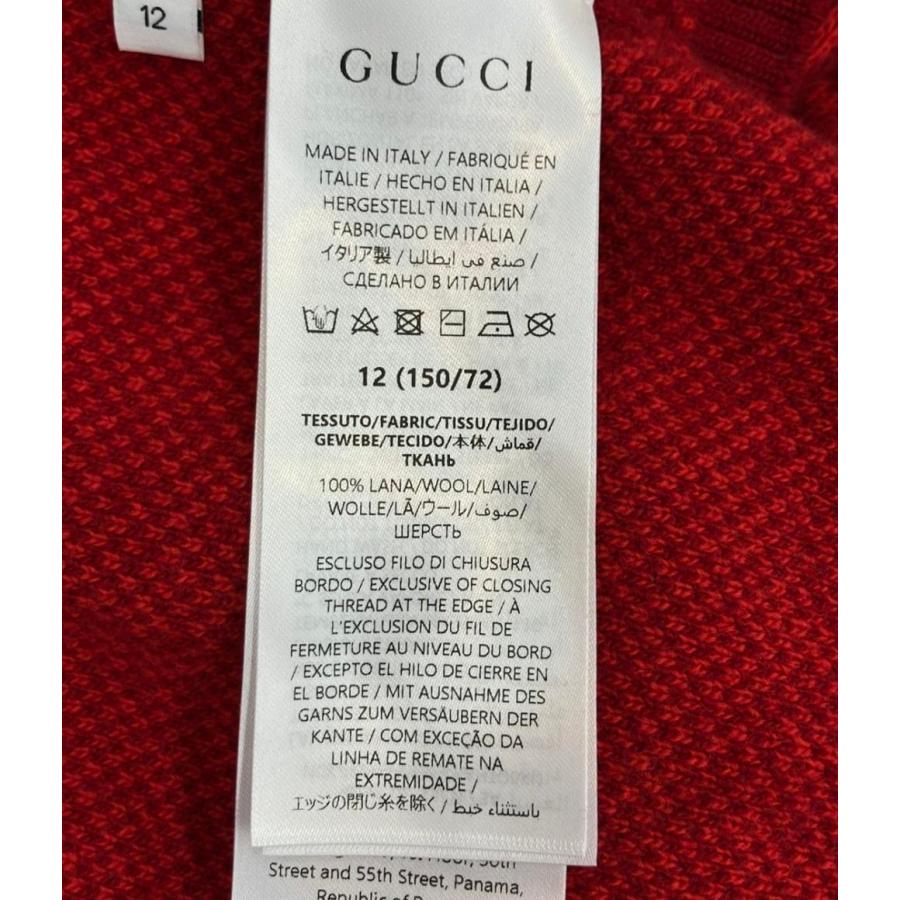 美品 グッチ 半袖ワンピース GGパターンニットワンピース タグ付き