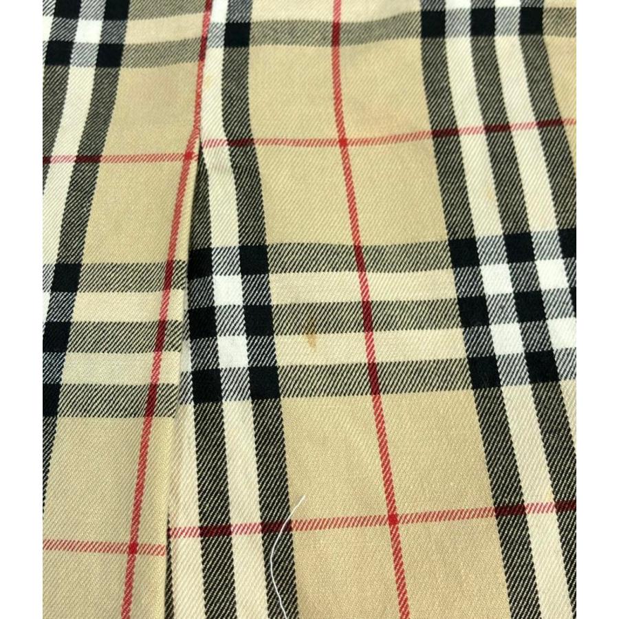 バーバリーブルーレーベル チェック柄ラップスカート レディース SIZE