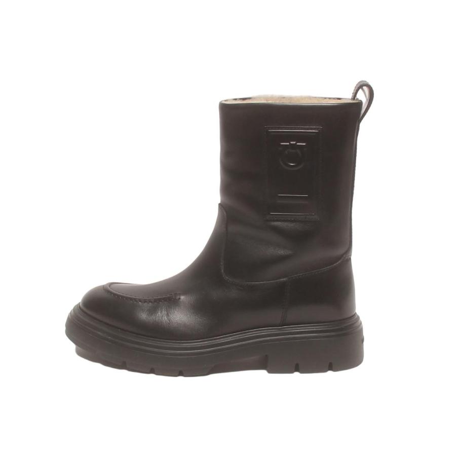 フェラガモ FERRAGAMO ショートブーツ レディース 61/2 M