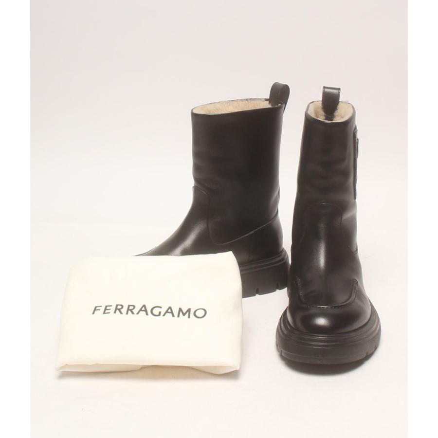 フェラガモ FERRAGAMO ショートブーツ レディース 61/2 M