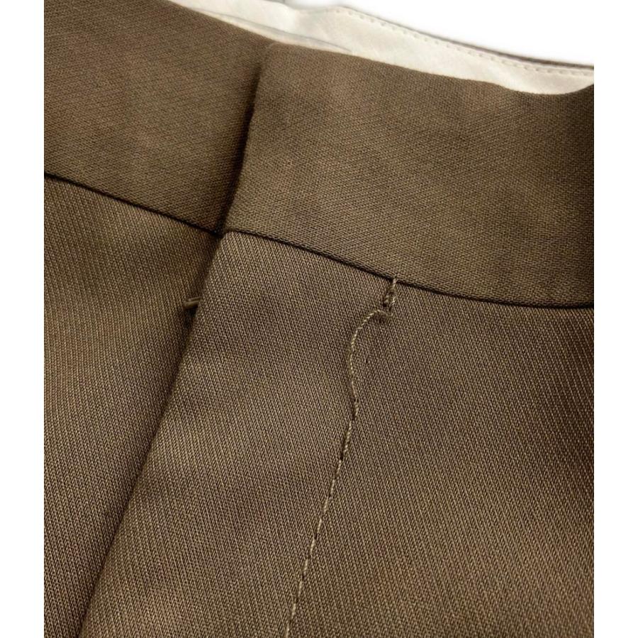 ZARA ザラ セットアップ スーツ ブラウン 茶色 スリムパンツ L相当 ザラ セットアップパンツスーツ メンズ SIZE M ZARA 中古