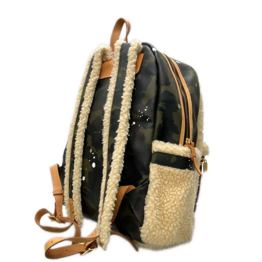 ジャンティバンティ リュック ボア カモフラージュ柄 メンズ