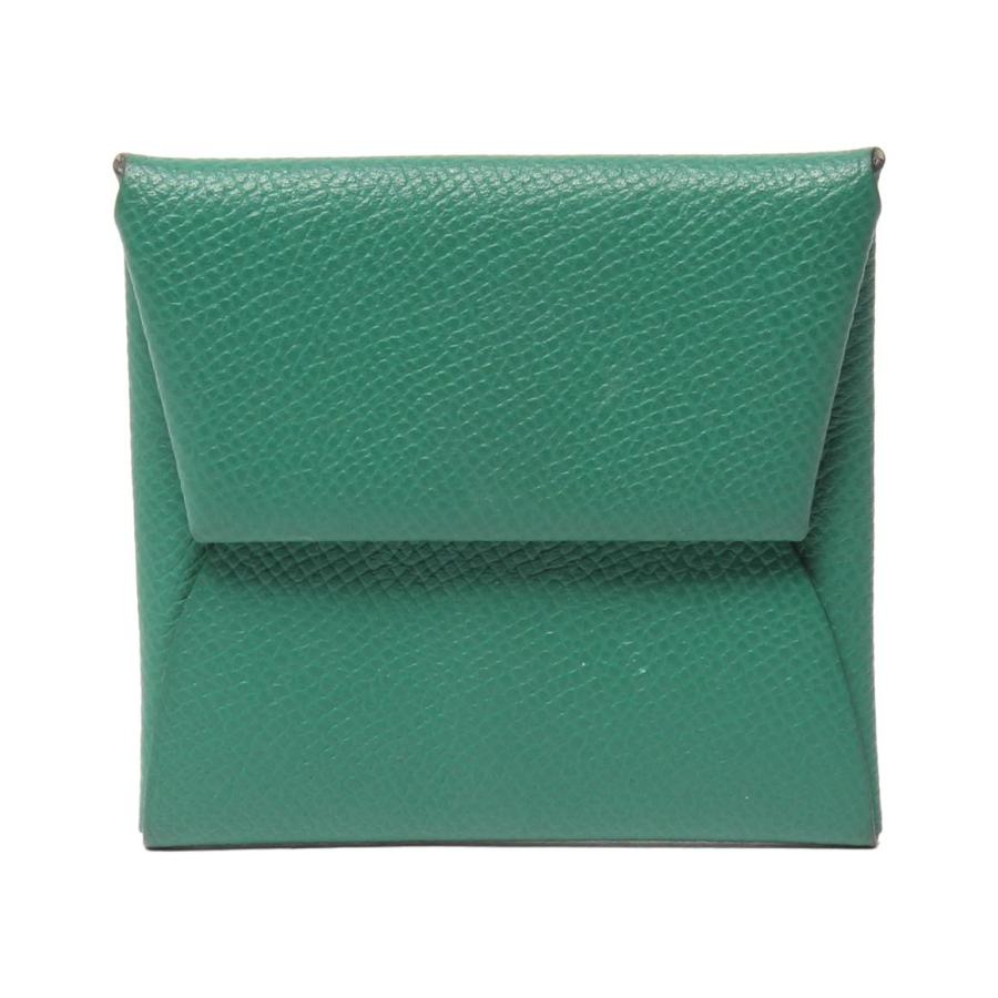 エルメス コインケース W刻印 シルバー金具 バスティア レディース