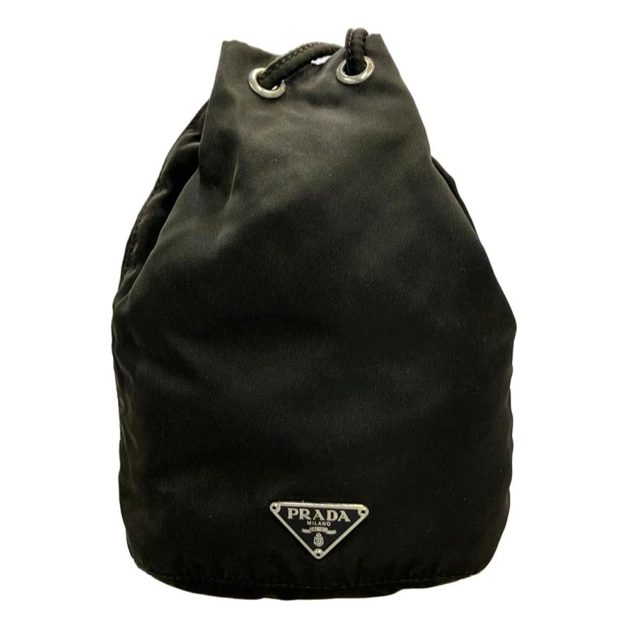 プラダ 巾着ポーチ ナイロン レディース PRADA 中古 : Rehello by