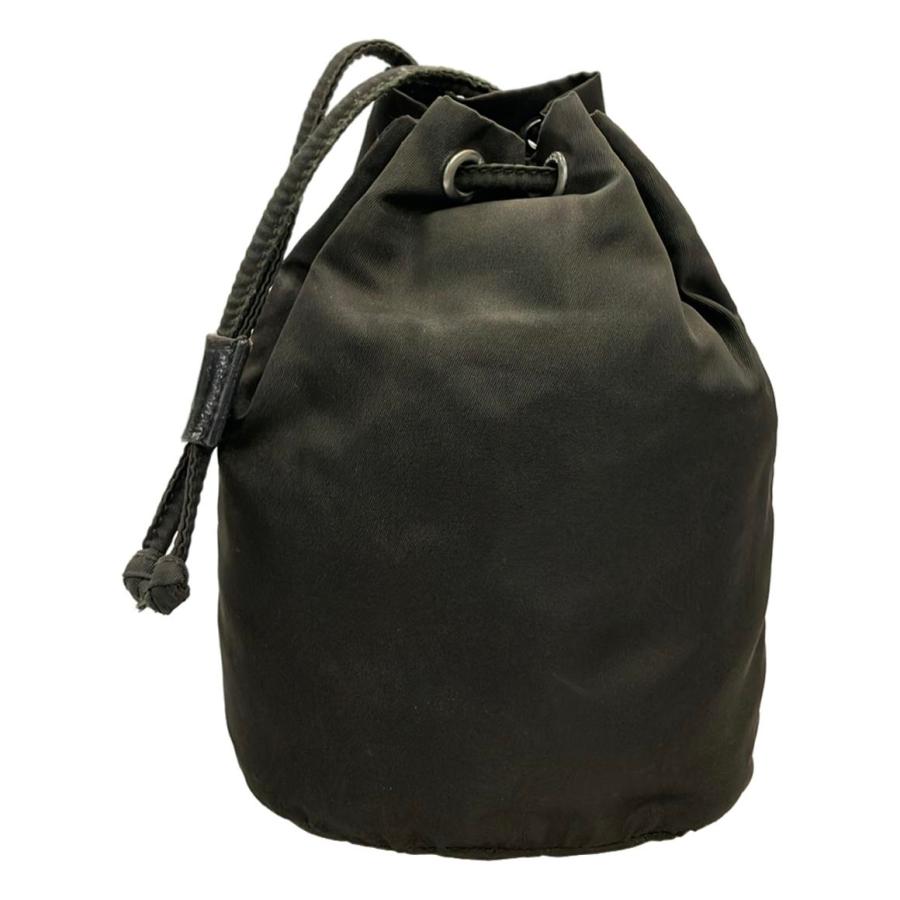 ふ*う様 PRADA、巾着ポーチ、ナイロン製、中古（本文よく読んで購入して下さい ふ*う様 PRADA、巾着ポーチ、ナイロン製、中古（本文よく読んで