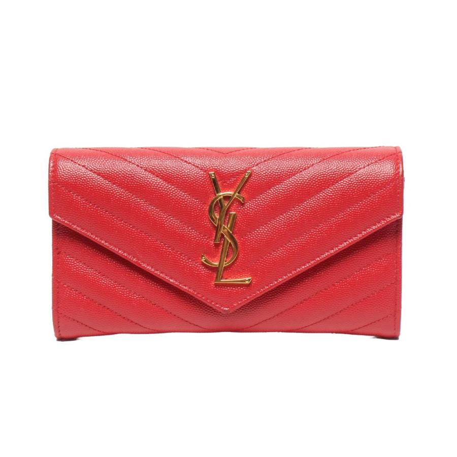 サンローランパリ 長財布 372264 レディース SAINT LAURENT PARIS 中古 