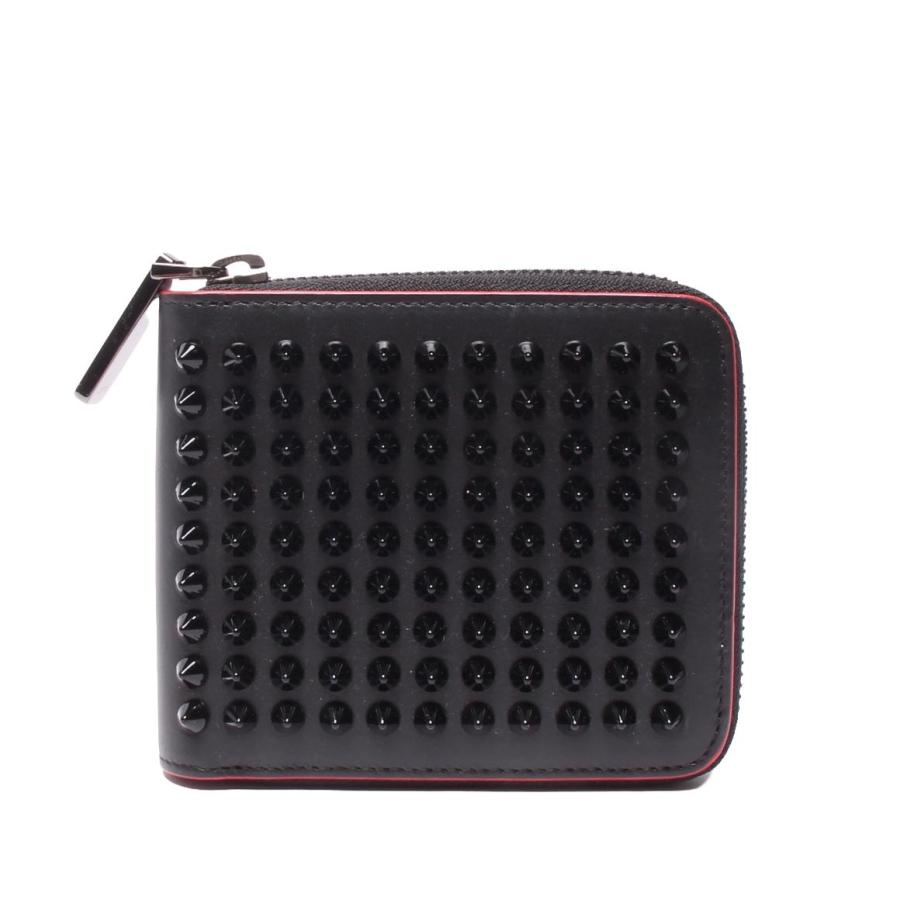 Christian Louboutin スタッズ付き二つ折り財布 Christian Louboutin - クリスチャンルブタン CHRISTIAN