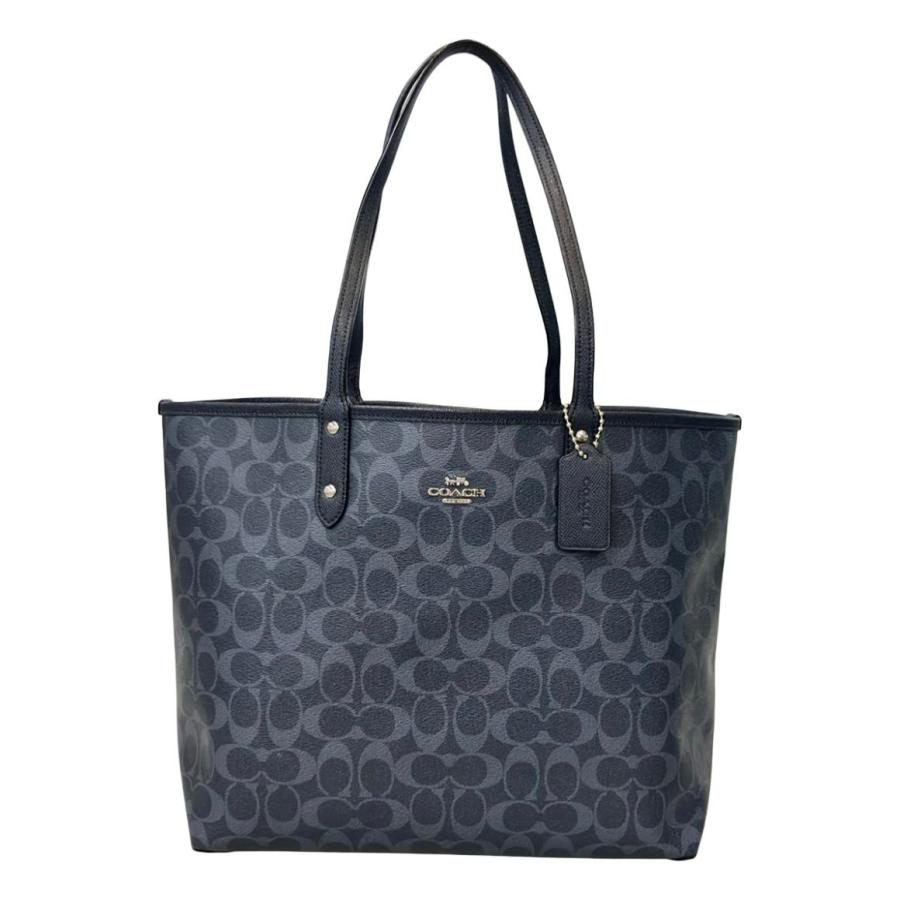 コーチ トートバッグ シグネチャー リバーシブル F58293 レディース