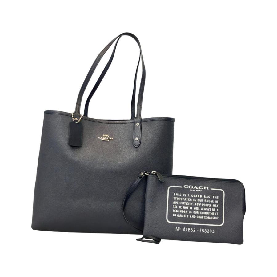 コーチ トートバッグ シグネチャー リバーシブル F58293 レディース