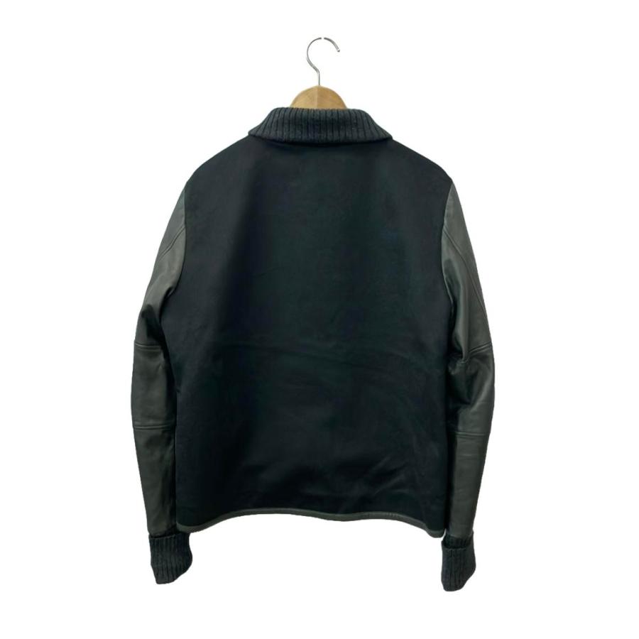 スロウガン レザースタジャン カシミヤ100% メンズ SIZE 5 (L スロウガン レザースタジャン カシミヤ100% メンズ SIZE 5 (L