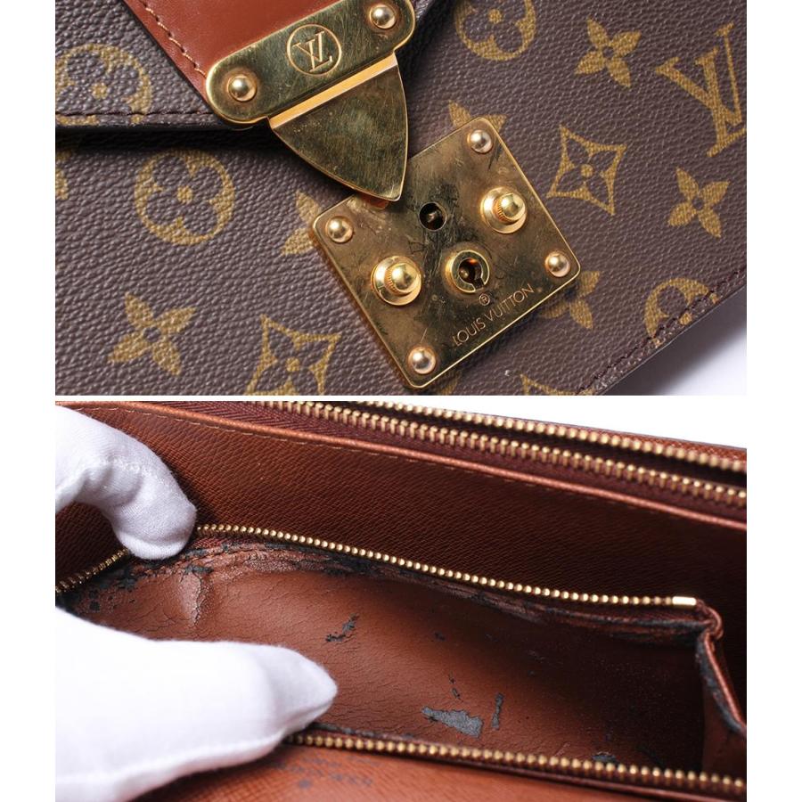 訳あり ルイヴィトン ハンドバッグ コンコルド モノグラム