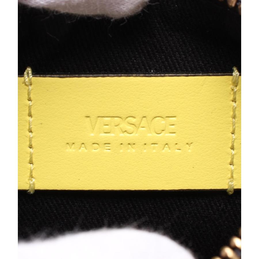 美品 ヴェルサーチ モジュラー マルチ ミニポーチ ラ グレカ