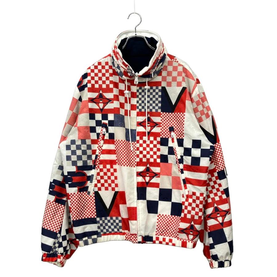 【極美品】ルイヴィトン ナイロン ジャケット　リバーシブル ウィンドブレーカー 極美品】ルイヴィトン ナイロン ジャケット リバーシブル ウィンド