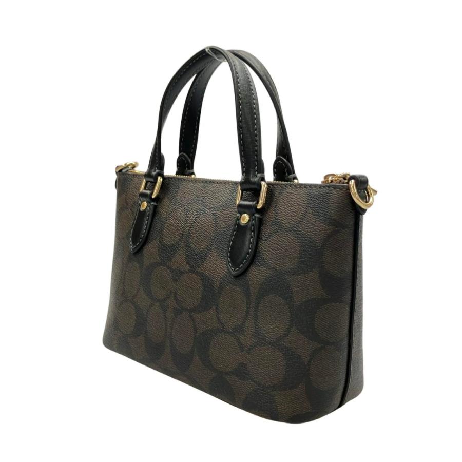 美品 コーチ 2WAY ハンドバッグ ショルダーバッグ 斜め掛け