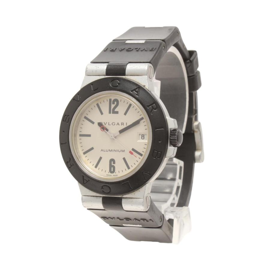 ブルガリ 腕時計 アルミニウム 自動巻き AL38A メンズ BVLGARI