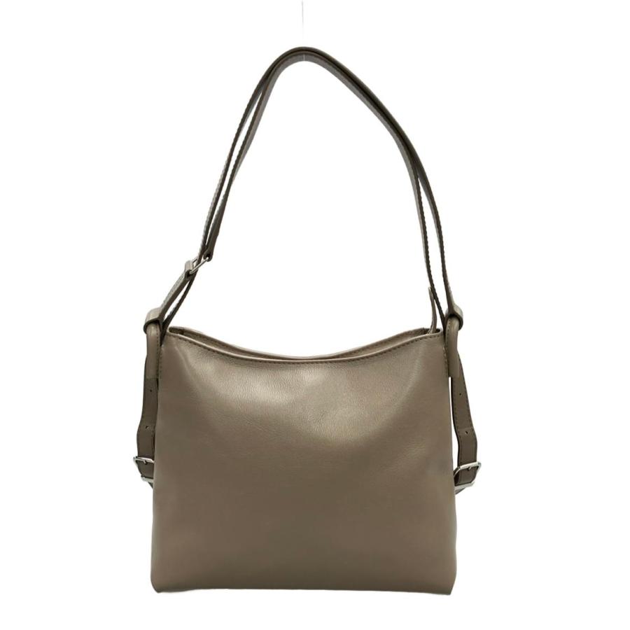 美品☆マザーハウス　Kシリーズ　2WAY　ショルダーバッグ　グレージュ　リュック K 2 Way Backpack – マザーハウス 公式サイト