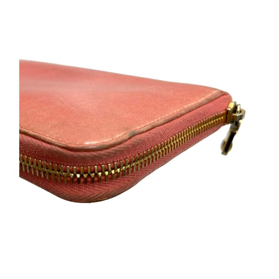 ミュウ ラウンドファスナー長財布 レディース Miu 中古