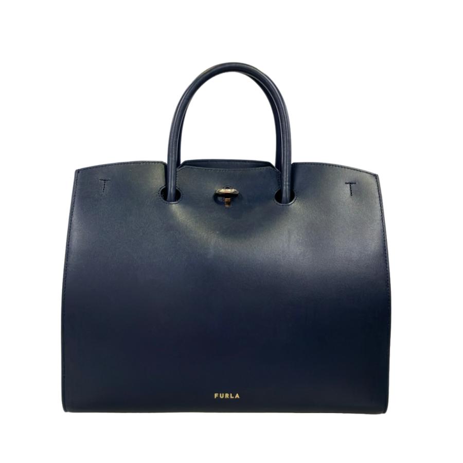 フルラ 2way ハンドバッグ ショルダーバッグ 斜め掛け ターンロック 