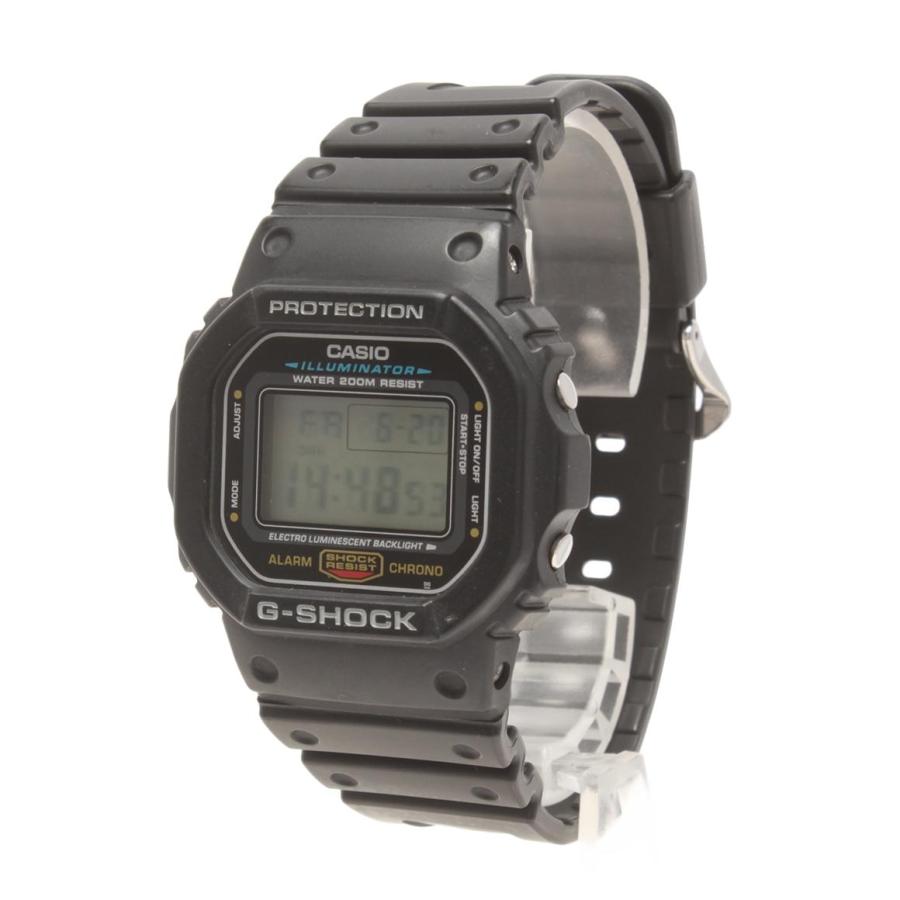 カシオ 腕時計 G-SHOCK クオーツ DW-5600E-1 メンズ CASIO 中古