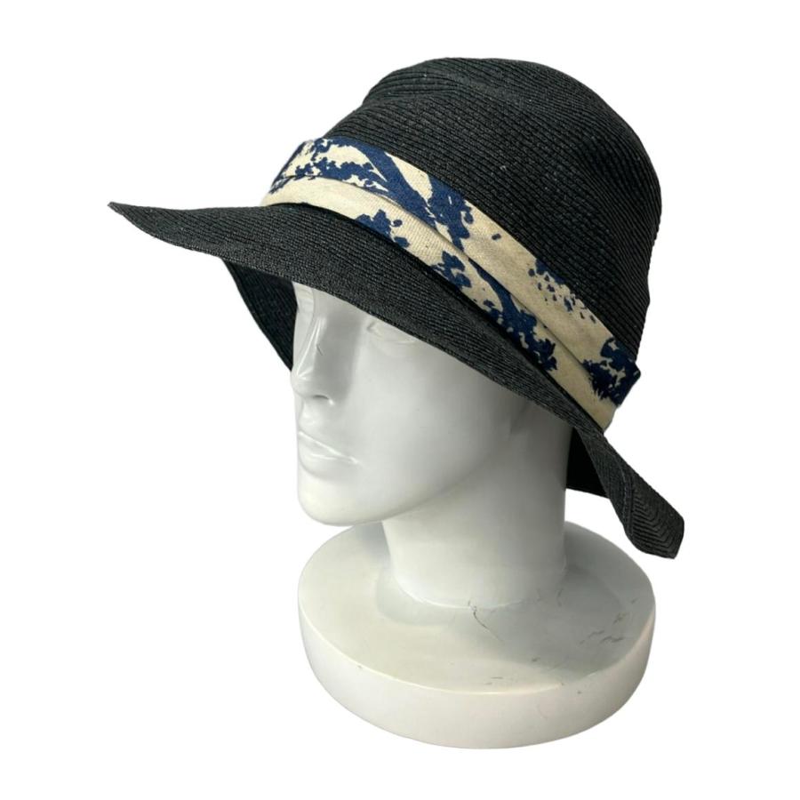 美品 カシラ 麦わら帽子 ストローハット レディース SIZE L CA4LA 中古 