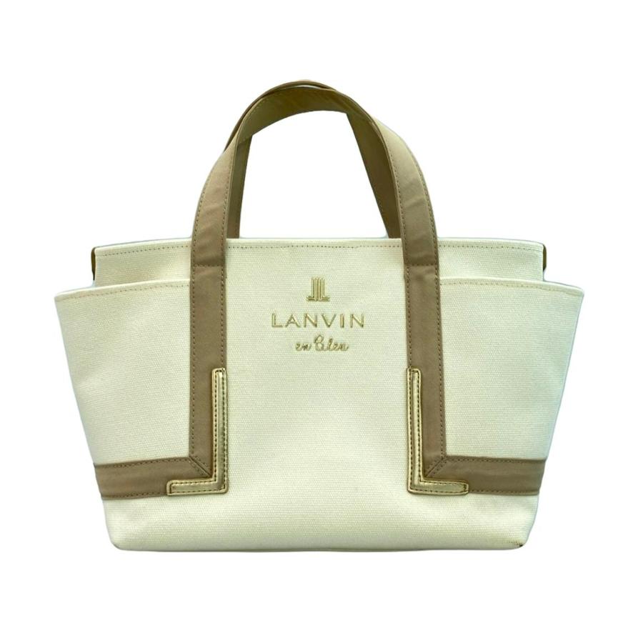 ランバン オン ブルー新品サンミッシェル キャンバストート