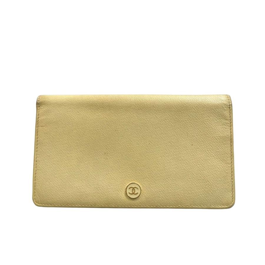シャネル 長財布 ゴールド金具 9番台 ココボタン レディース CHANEL シャネル 長財布 ゴールド金具 9番台 ココボタン レディース CHANEL