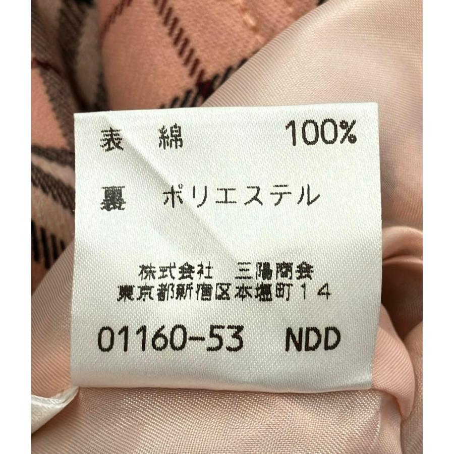 値下げ　バーバリーブルーレーベル　トレンチコート チェック裏地付き　38 美品 バーバリーブルーレーベル トレンチコート ノバチェック柄