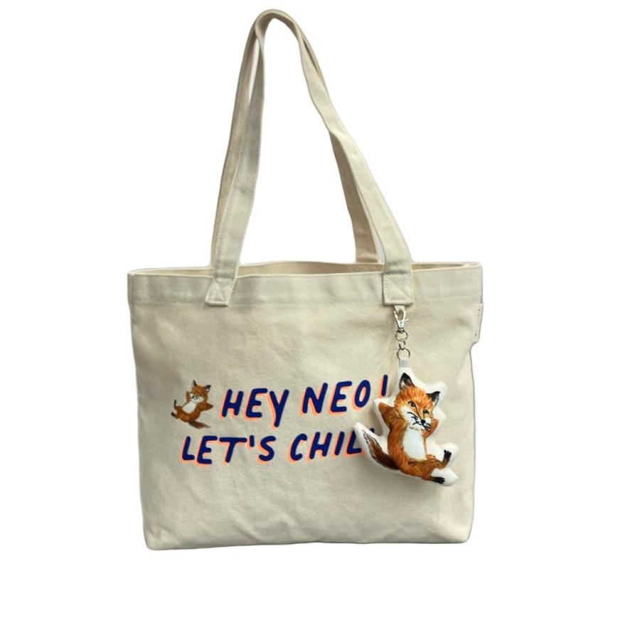 ラネージュ × メゾンキツネ エコバッグ トートバッグ 【公式通販】