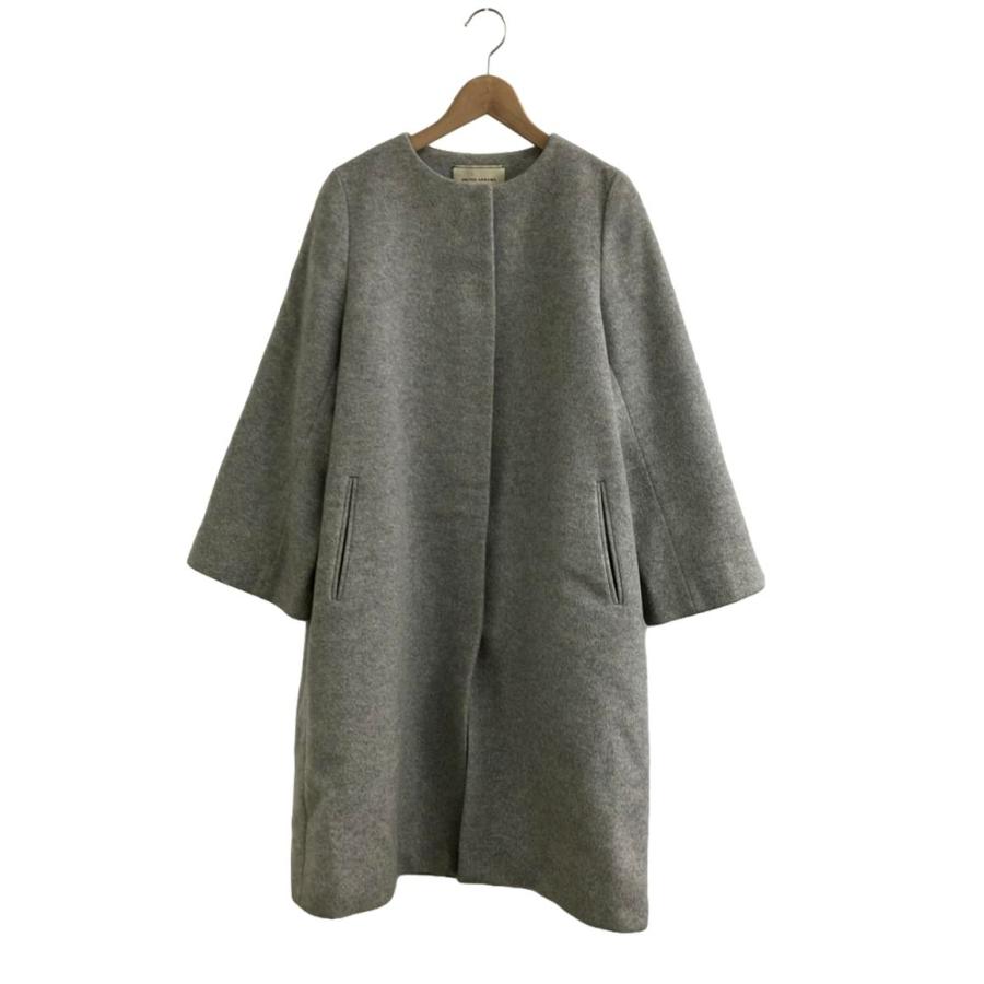 ユナイテッドアローズ ノーカラーベルスリーブコート レディース SIZE