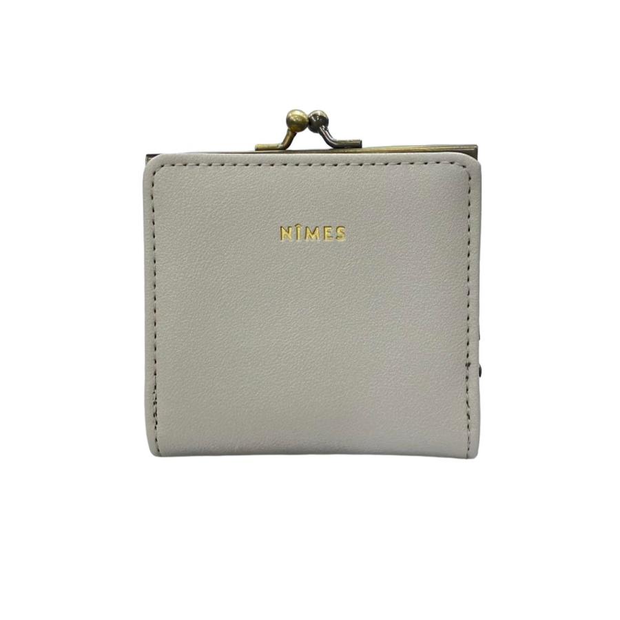 美品 ニーム 二つ折り財布 Wホック レディース NIMES 中古 : Rehello