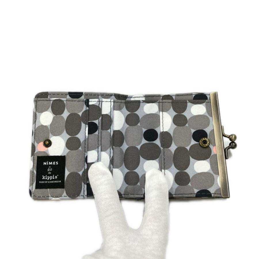 美品 ニーム 二つ折り財布 Wホック レディース NIMES 中古 : Rehello