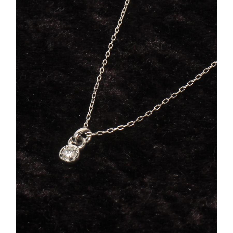 美品 ミッシェルクラン ネックレス Pt Pt900 レディース MICHEL KLEIN