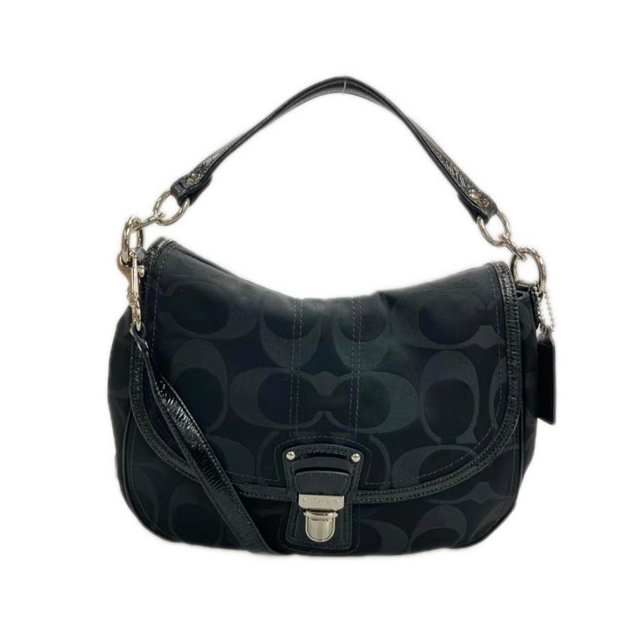 【未使用】COACH ハンドバッグ 2way ショルダーバッグ 黒 斜め掛け Amazon | [コーチ] バッグ スムースレザー ミニ ロゴ サッチェル