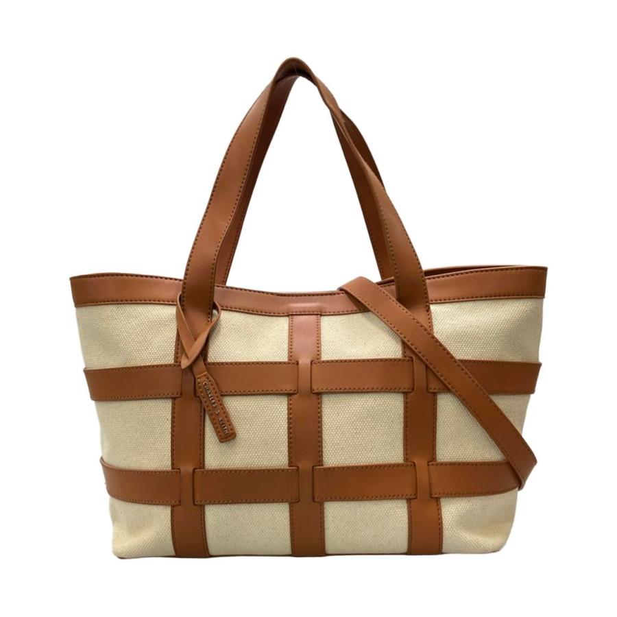 チャールズ＆キース 2WAY トートバッグ ショルダーバッグ 斜め掛け 