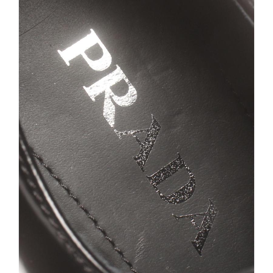 美品 プラダ ローファー モノリス レディース SIZE 37 PRADA