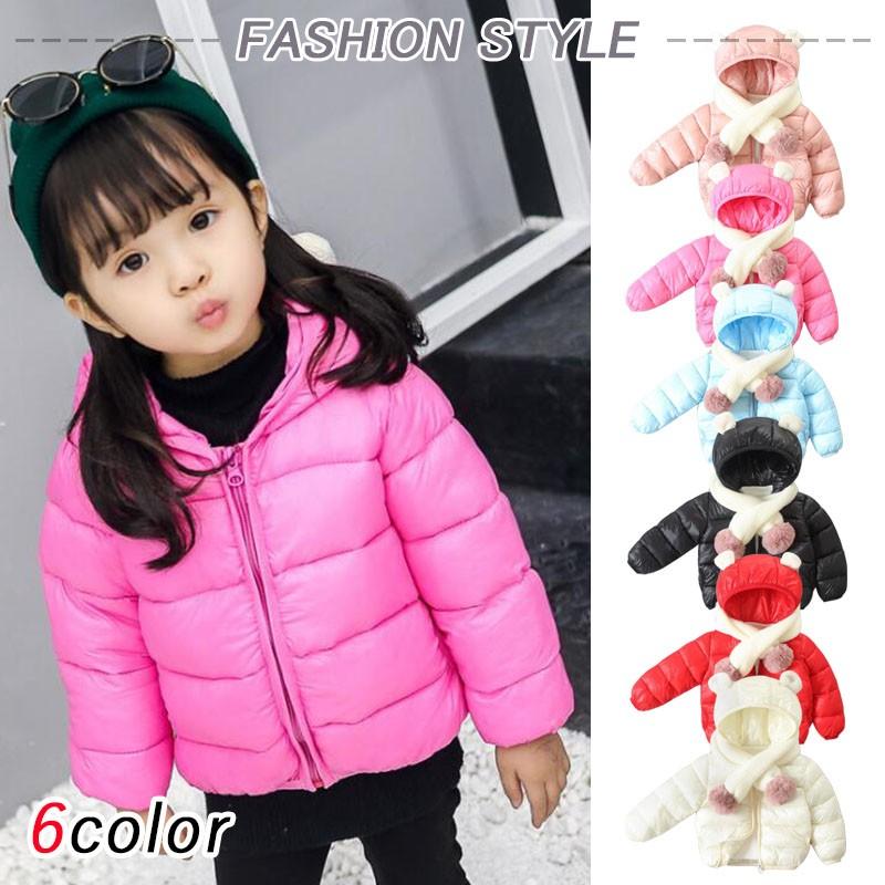 ダウンジャケット キッズ綿服 子供服 ダウンコート 綿入れ フード付き ベビー服 女の子 防寒 軽量 保温 アウター 秋冬 多色展開 18 Baby10 1storehome 通販 Yahoo ショッピング